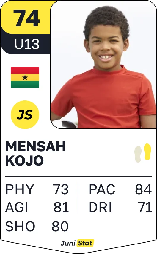 African player's card example